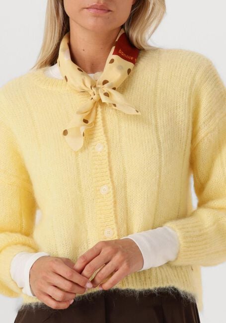 Gele DES PETITS HAUTS Vest CHOUETTE - large