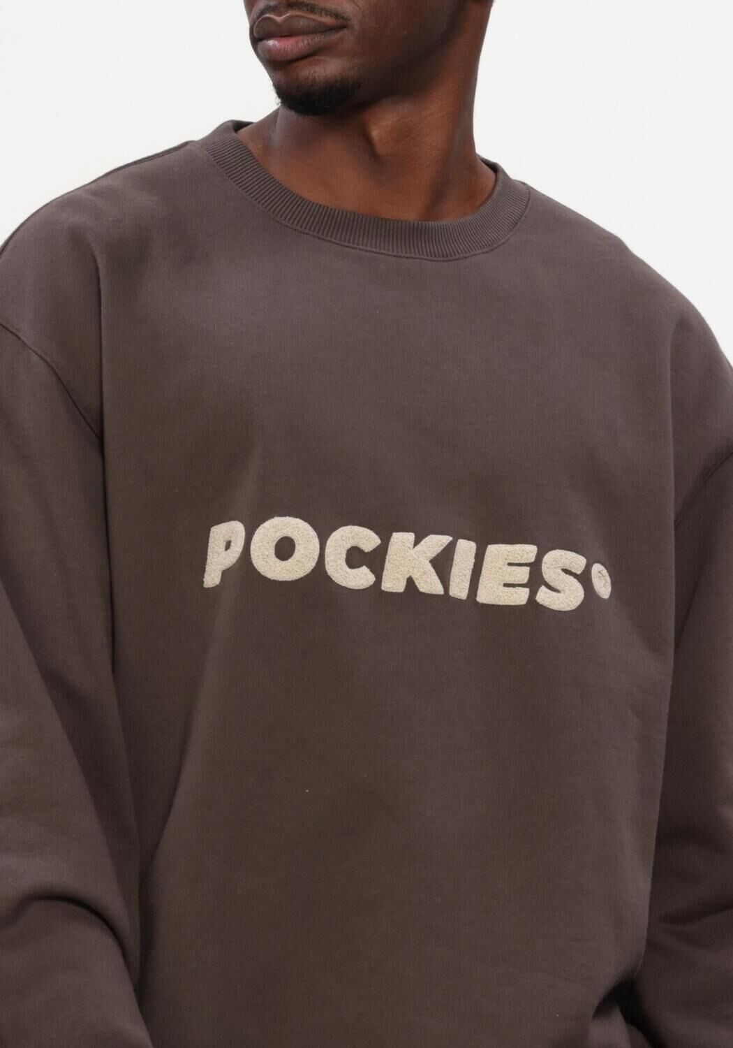 Bruine POCKIES Sweater SHEPHERD CREW - large