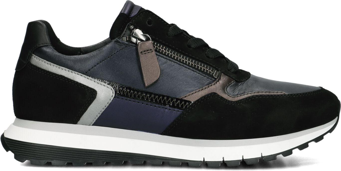 Gabor Lage Sneakers Dames 378, Maat: 38,5, Materiaal: Leer, Kleur: Blauw
