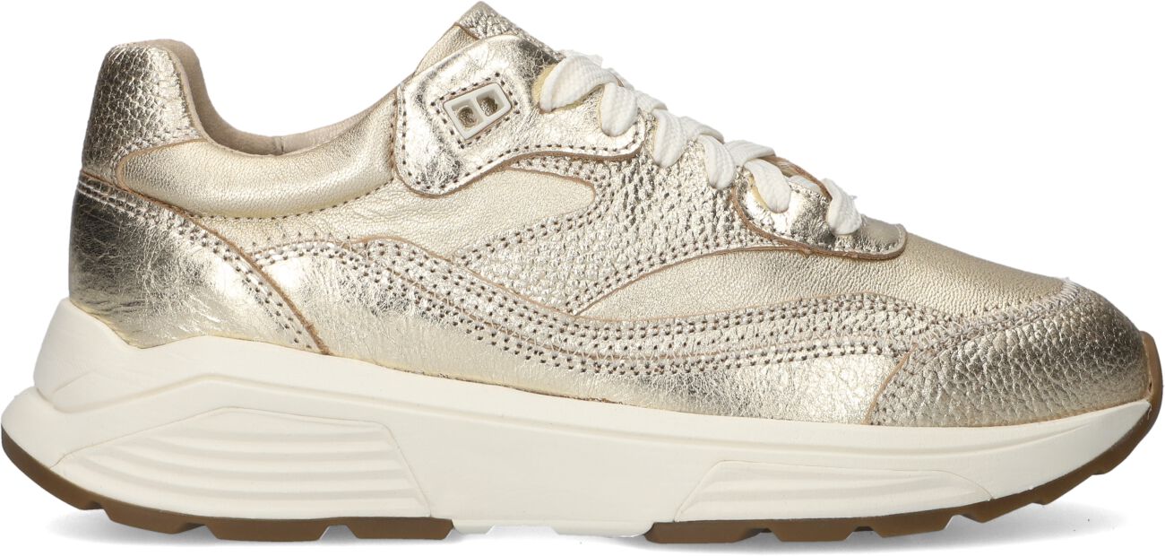 Xsensible Lage Sneakers Dames Liberty, Maat: 41, Materiaal: Leer, Kleur: Goudkleurig afbeelding 1
