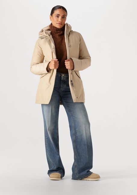 Beige WOOLRICH Gewatteerde jas ARCTIC PARKA - large