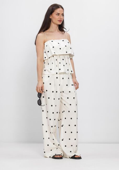 Witte SECOND FEMALE Broeken SALLIY TROUSERS - large