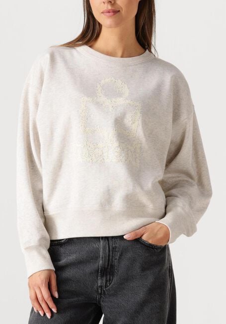 Ecru MARANT ETOILE Sweater MOBYLI SWEAT SHIRT - large