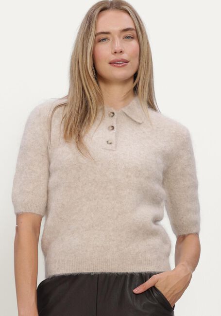 Creme KNIT-TED Tops & T-shirts SHERMAN TOP - large