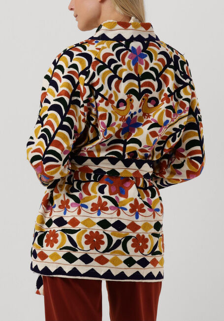Gebroken wit SISSEL EDELBO Kimono SALOME BLANKET JACKET - large