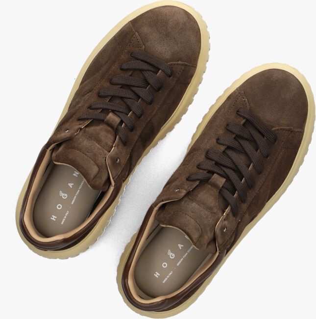 Bruine HOGAN Lage sneakers H-STRIPES ALLACCIATO H Bruine HOGAN Lage sneakers H-STRIPES ALLACCIATO H - large