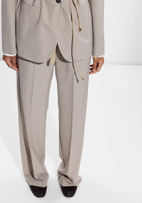 Zand FORTE FORTE Wijde broek 14328 - large