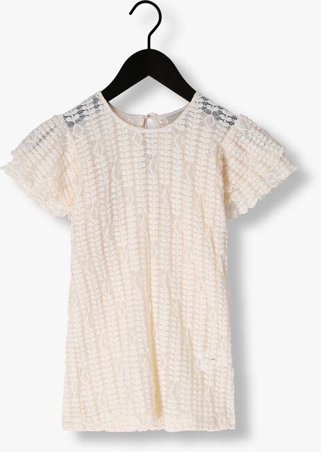 Ecru DANTE6 Top MARLOWE LACE VOLANT TOP Ecru DANTE6 Top MARLOWE LACE VOLANT TOP - large