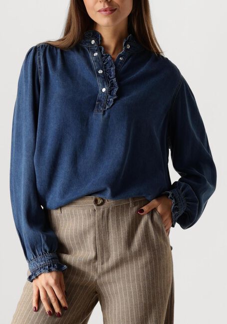 Blauwe SUNCOO Blouses LAURA - large