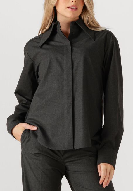 Donkergrijze HERSKIND Blouses DARA SHIRT - large