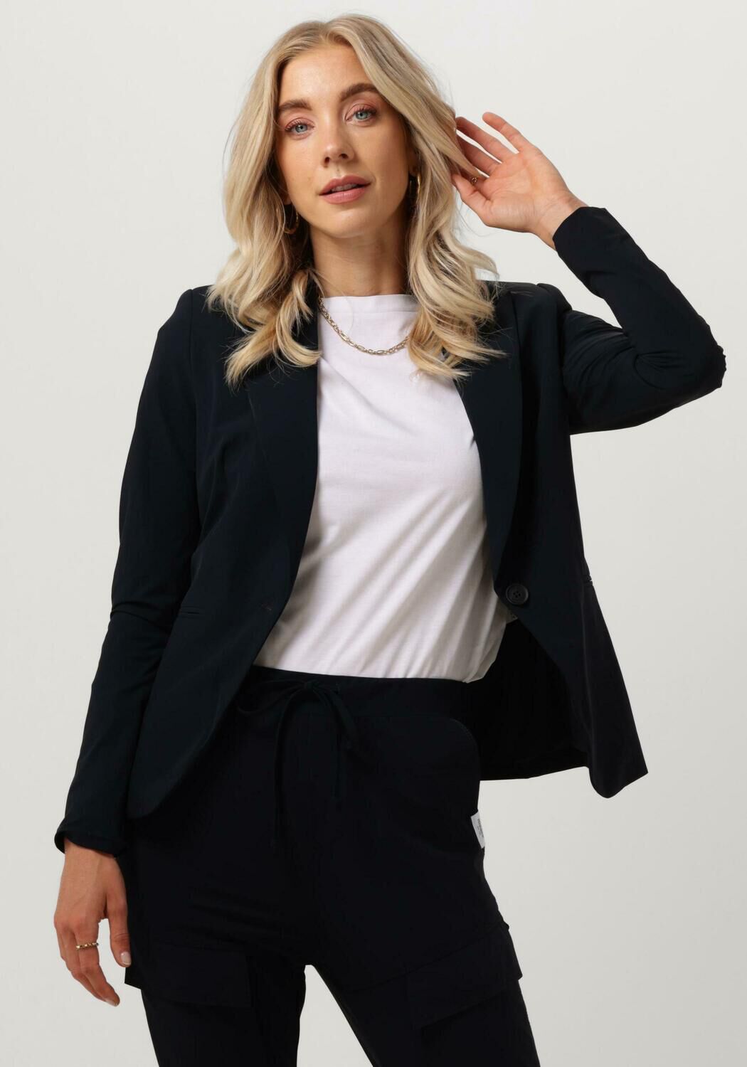 Penn & Ink Blazer Dames Boston, Maat: 42, Kleur: Blauw afbeelding 1