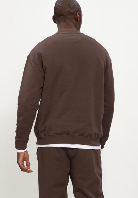 Bruine GENTI Truien/vesten SWEAT CREW - large
