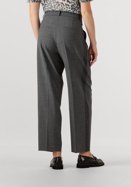 Grijze CAMBIO Pantalon EMELIE TRACK GALON MIT WORDING - large