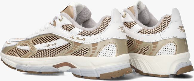 Gouden MERCER AMSTERDAM Lage sneakers THE RE-RUN WHITE/SILVER Gouden MERCER AMSTERDAM Lage sneakers THE RE-RUN WHITE/SILVER - large