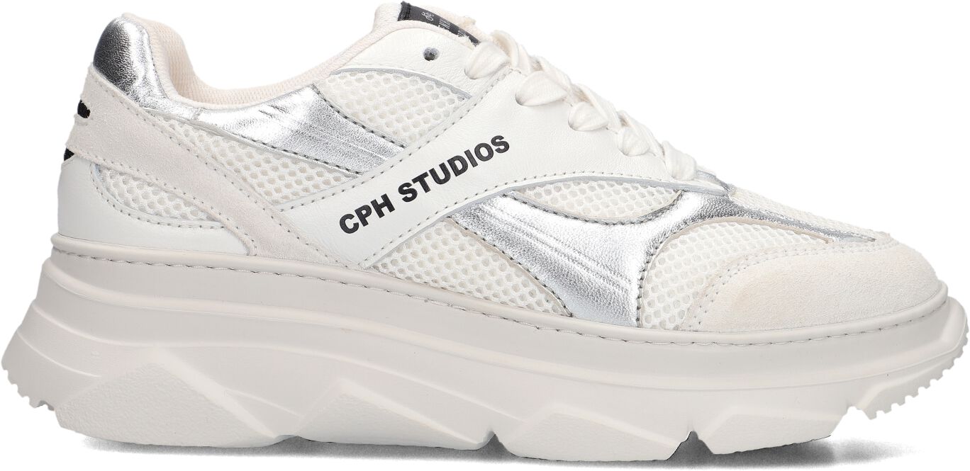 Copenhagen Studios Lage Sneakers Dames Cph54, Maat: 36, Kleur: Wit