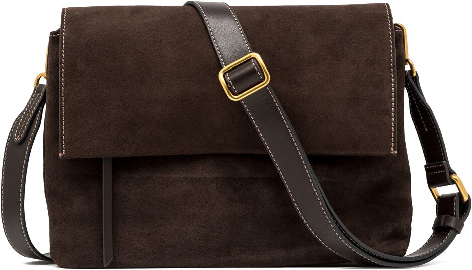 Gianni Chiarini Gianni Chiarini Schoudertas Dames Three Bs 12295, Materiaal: Suède, Kleur: Bruin
