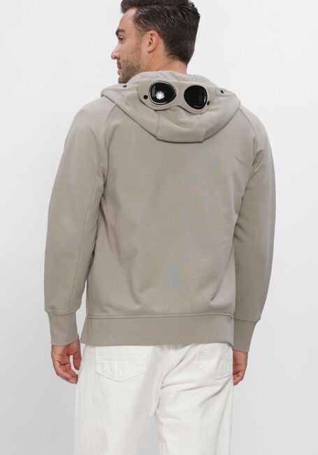 Grijze CP COMPANY Vest DIAGONAL RAISED FLEECE GOGGLE SWEATSHIRT - large