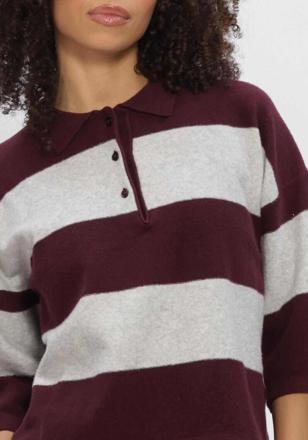 Bordeaux PENN & INK Trui W26B423 - large