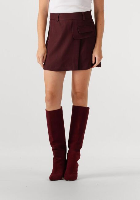 Bordeaux CO'COUTURE Minirok LUNA POCKET SKIRT - large