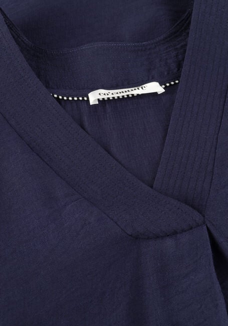 Donkerblauwe CO'COUTURE Mini jurk CARYN PLEAT TUNIC DRESS Donkerblauwe CO'COUTURE Mini jurk CARYN PLEAT TUNIC DRESS - large