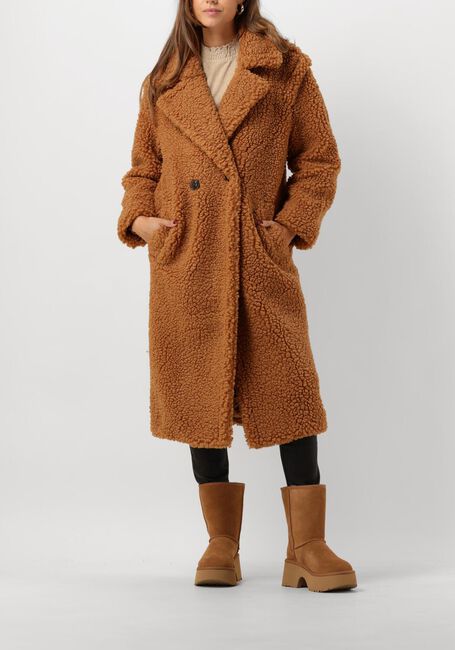 Camel UGG Teddy jas GERTRUDE LONG TEDDY COAT - large