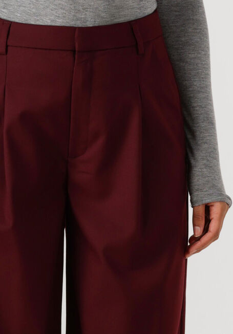 Bordeaux GESTUZ Wijde broek GZPAULA MW PANTS - large