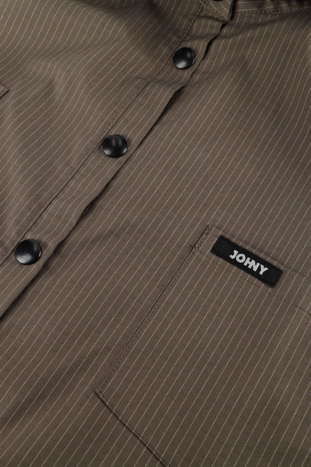 Khaki JOHNY Mini jurk EZRA DRESS - large