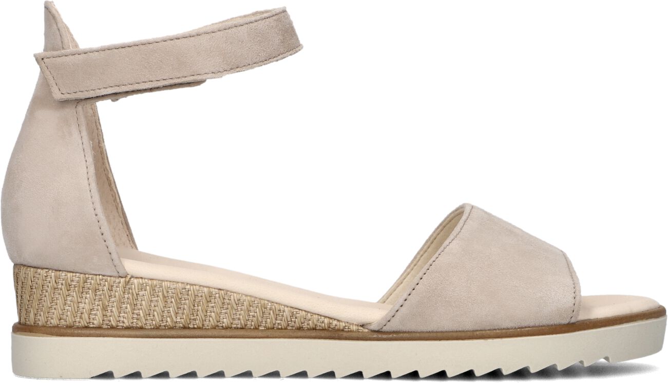 Gabor Sandalen
Dames 780.2, Maat: 38,5, Materiaal: Suède, Kleur: Beige
