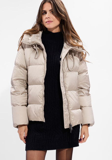 Beige LUISA CERANO Gewatteerde jas 428513/4144 - large