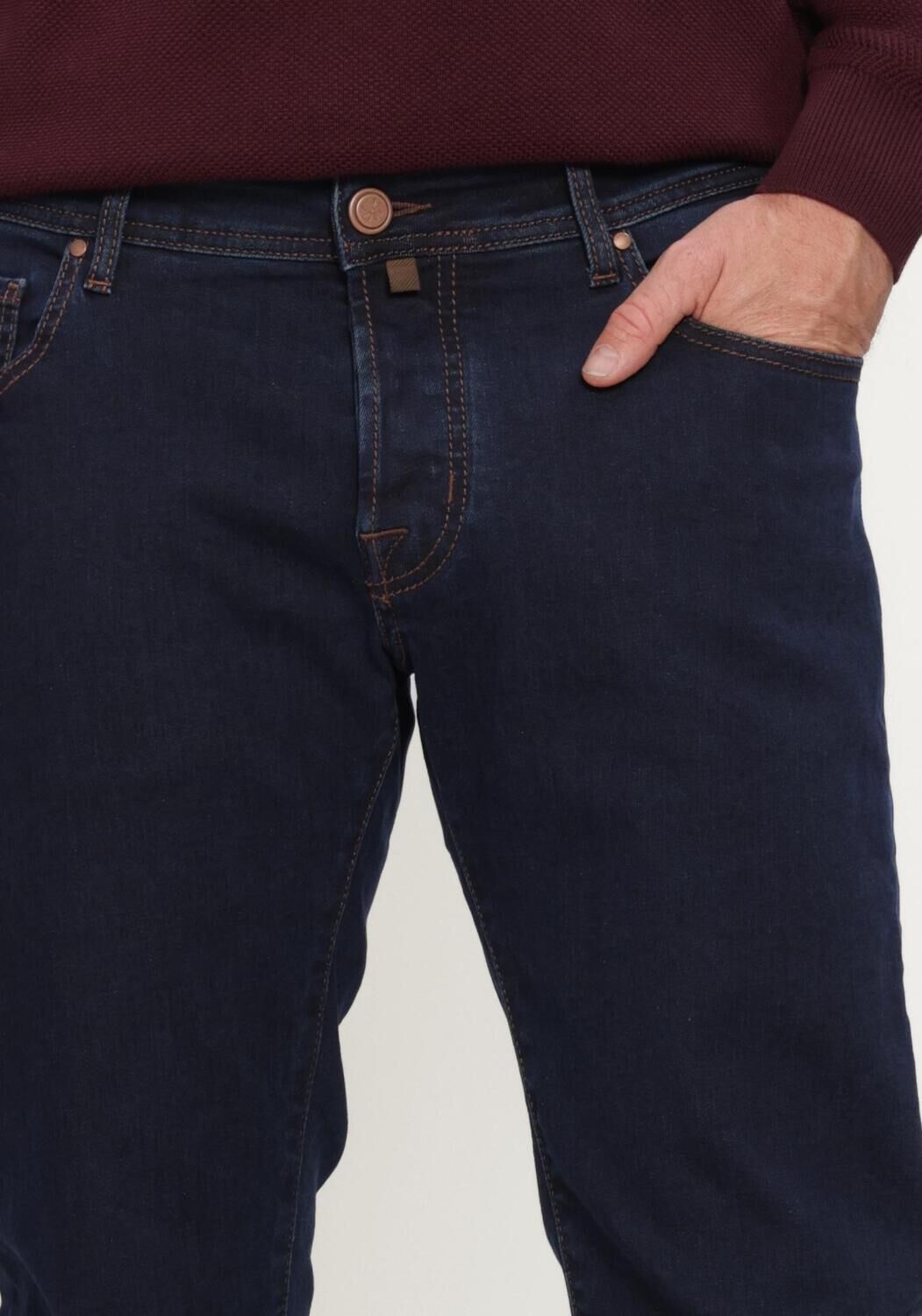 Donkerblauwe JACOB COHEN Straight leg jeans PANT 5 PKT SUPER SLIM FIT NICK SLIM - large