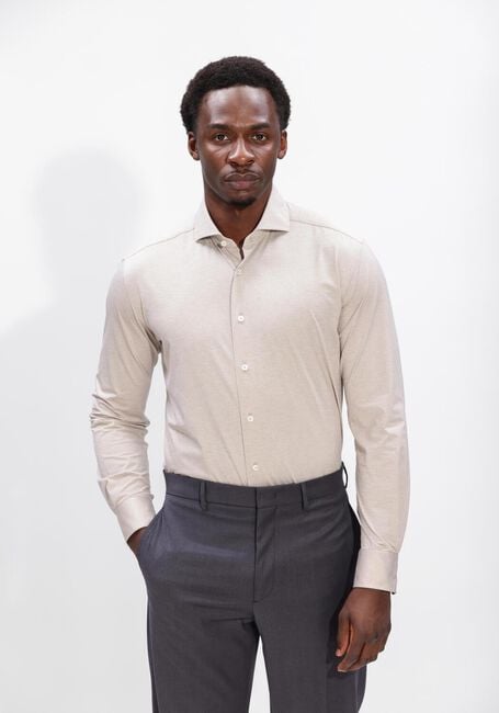 Beige XACUS Overhemden ACTIVE SHIRT 520ML - large