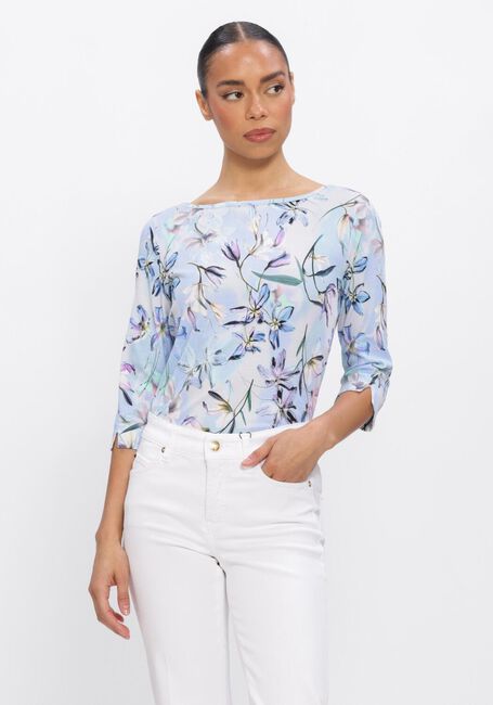 Blauwe MARC CAIN COLLECTION Tops & T-shirts AC 48.56 J39 - large