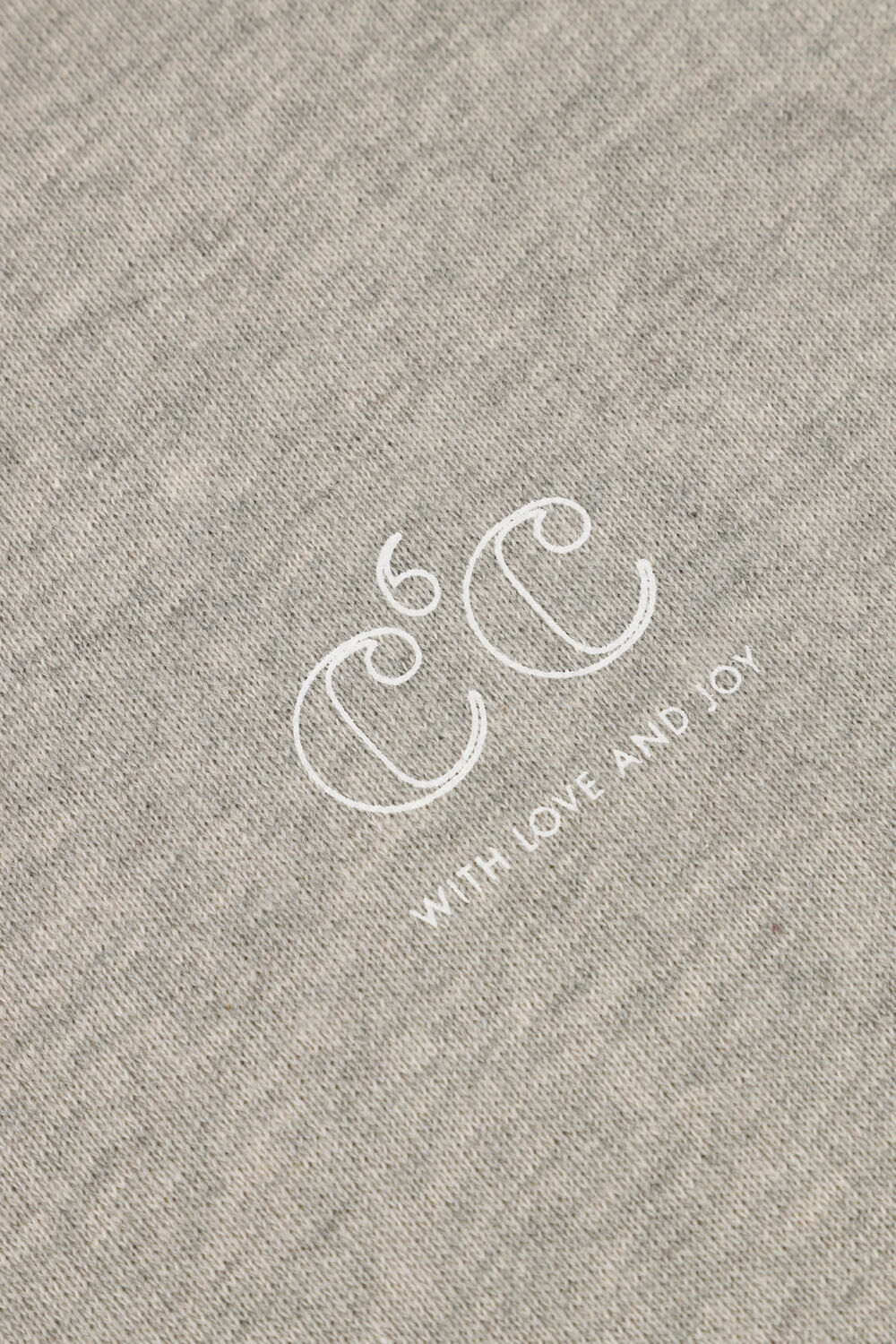 Grijze CO'COUTURE Mini jurk CLEAN OVERSIZED SWEAT DRESS - large