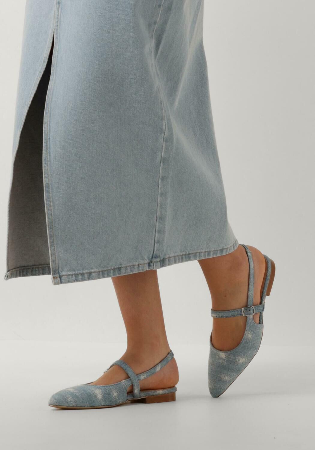 Blauwe NOTRE-V Slingbacks VK1047 - large