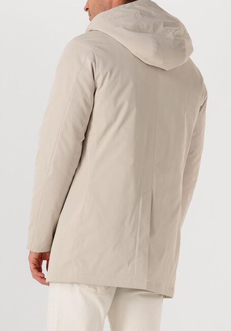 Beige PROFUOMO Mantel RAINCOAT LONG MAGNET - large
