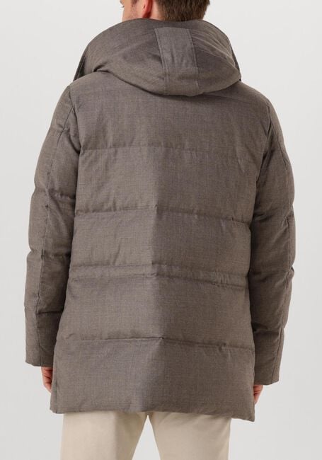 Taupe DUNO Gewatteerde jas DONBART BOLZANO - large