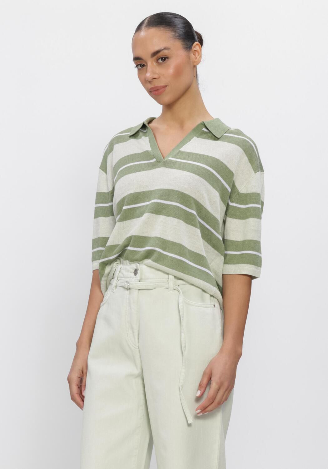 Groene LUISA CERANO Truien/vesten 138801/5345-00 - large