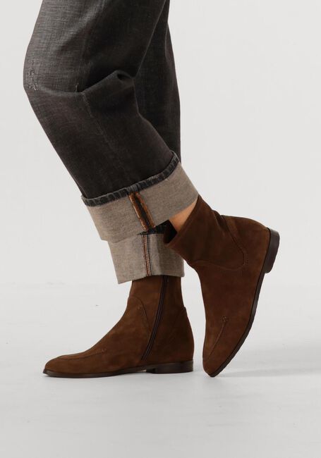 Bruine TRUMAN'S Enkellaarsjes 4206 - large