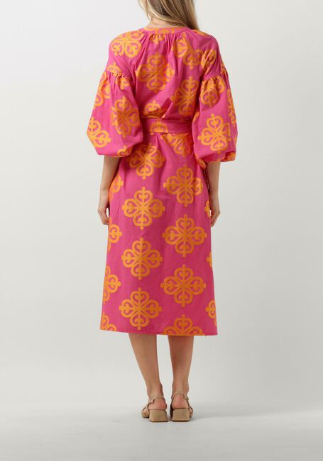 Roze NEMA Midi jurk N015 - large