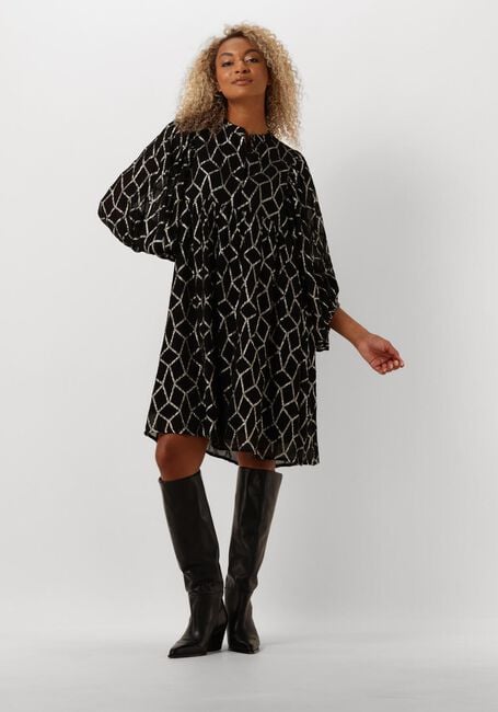 Zwarte BRUUNS BAZAAR Mini jurk SCOME SARINA DRESS - large