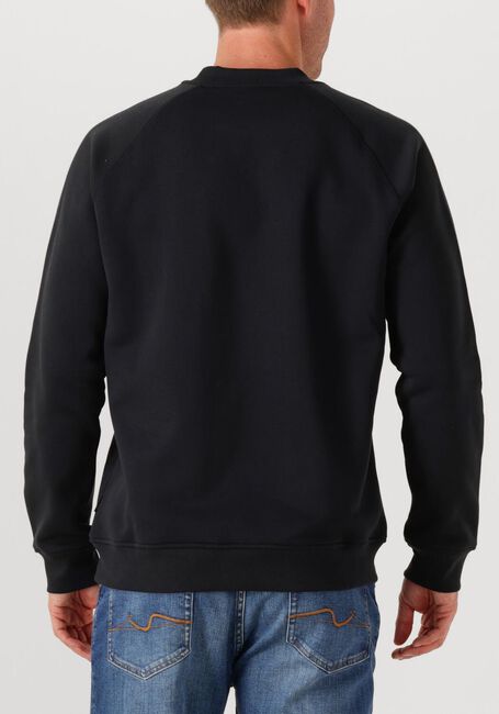 Zwarte GENTI Trui BASIC LOGO SWEATER - large