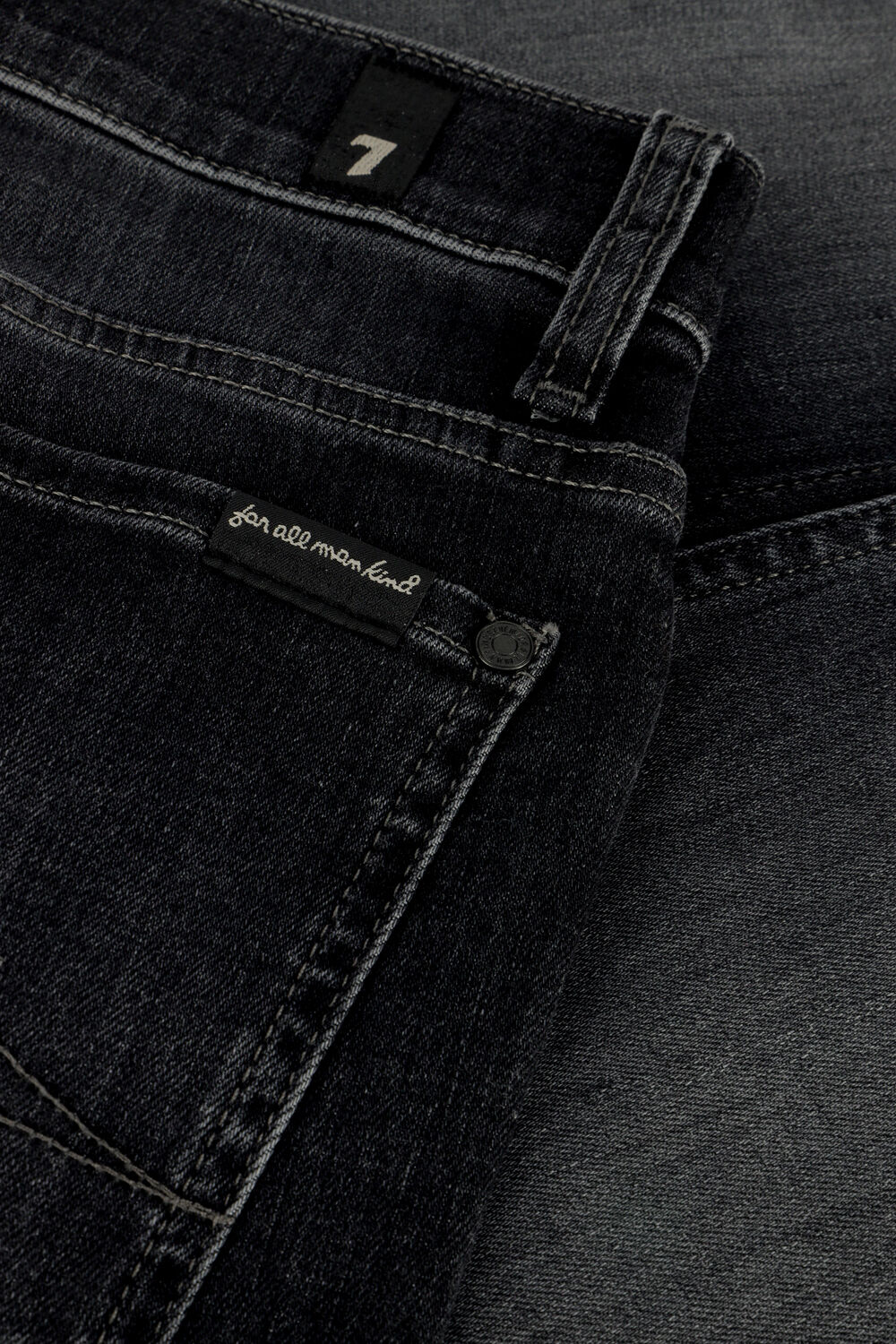 Grijze 7 FOR ALL MANKIND Skinny jeans PAXTYN LUXE PERFORMANCE ECO GREY - large