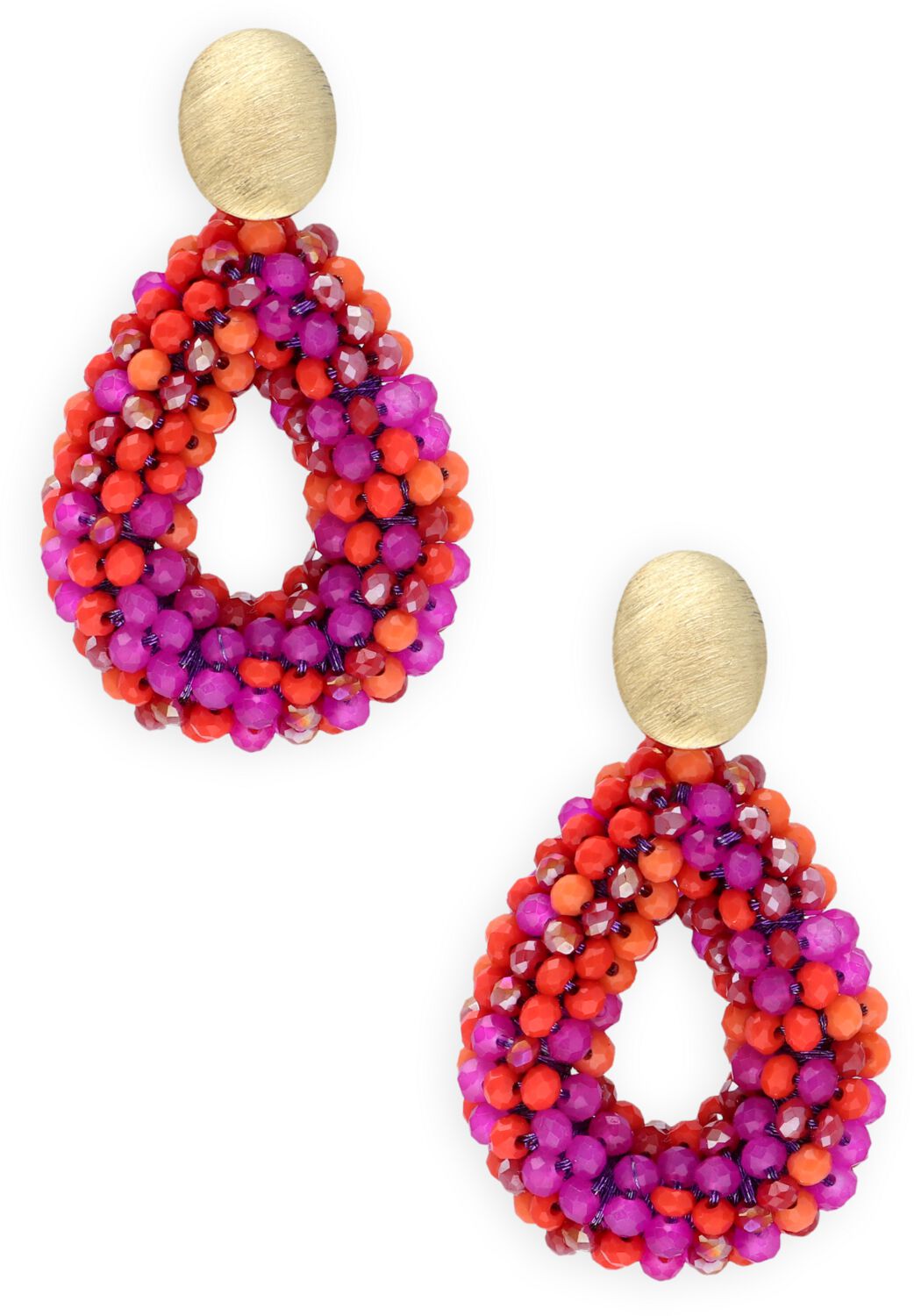 LOTT. gioielli Sieraad
Dames Gb Drop S, Materiaal: Kunststof, Kleur: Roze afbeelding 1