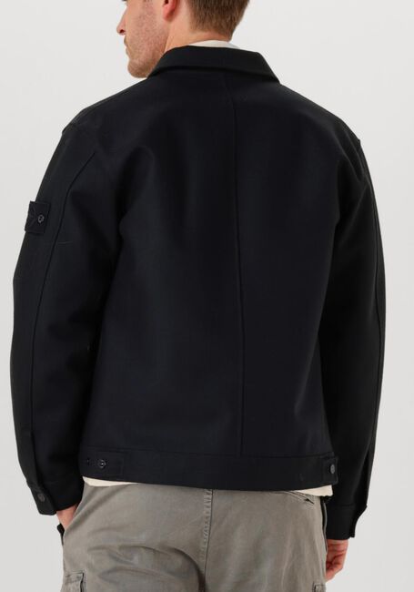 Zwarte STONE ISLAND Overshirt SHIRTS - large