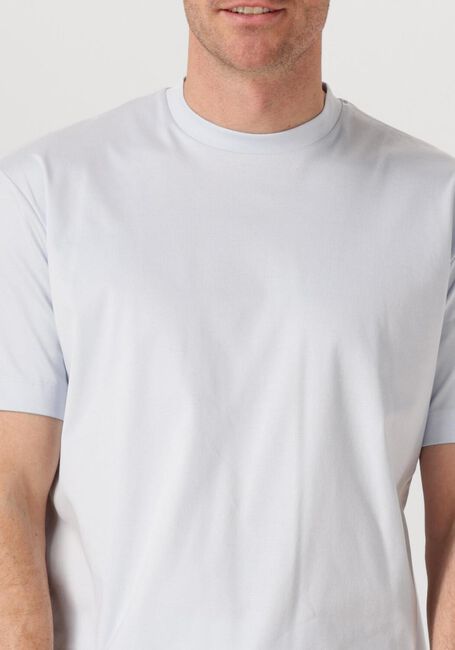 Blauwe VALENZA  1001 INTERLOCK SUPIMA TSHIRT - large