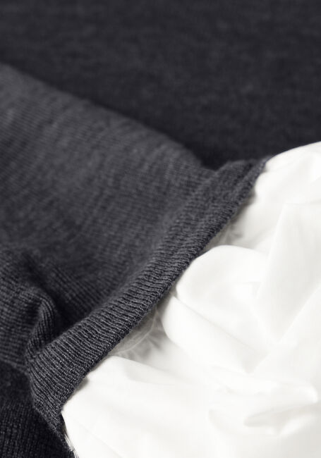 Donkergrijze DOROTHEE SCHUMACHER Trui CHIC MERINO PULLOVER - large