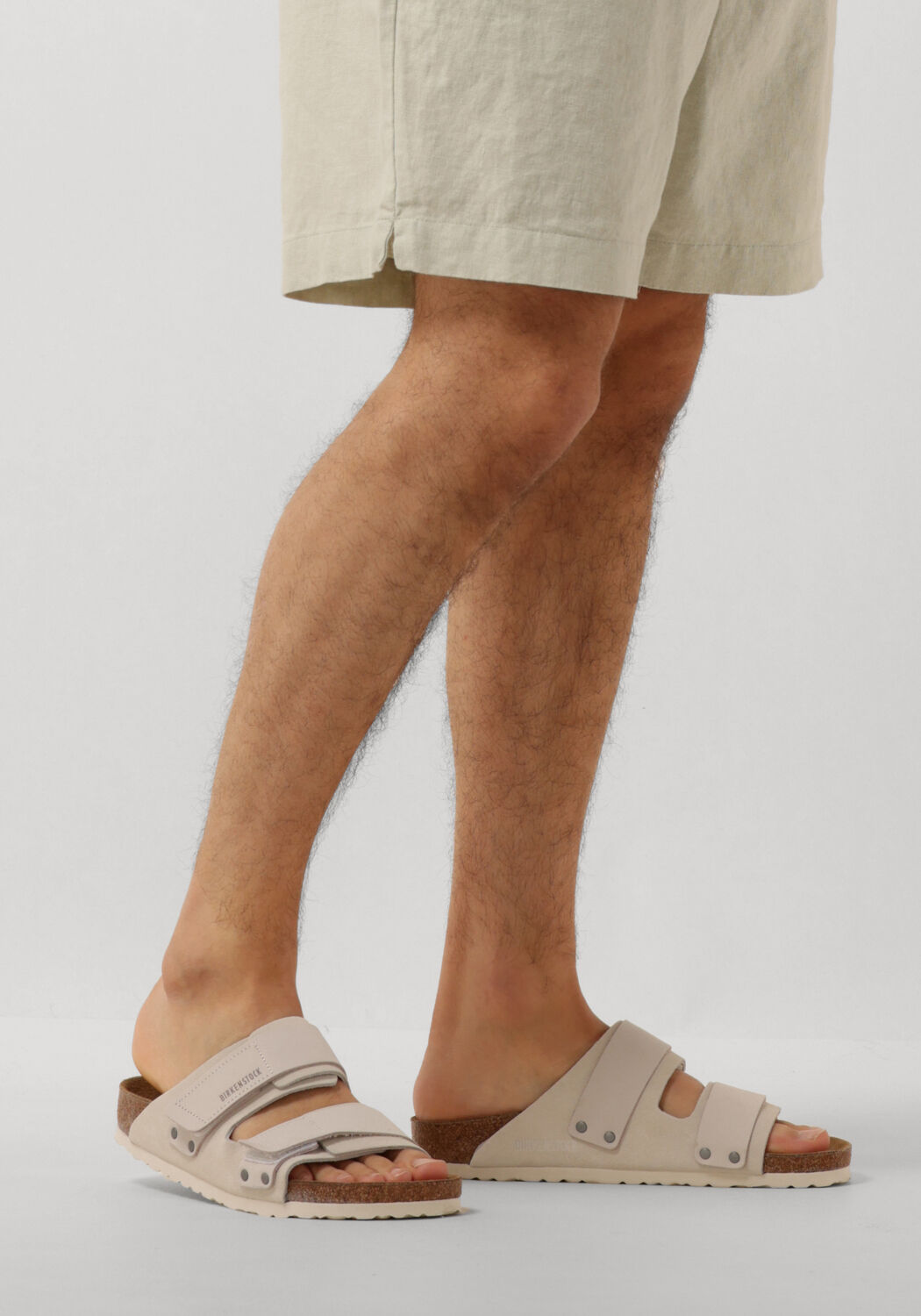witte birkenstock slippers uji heren