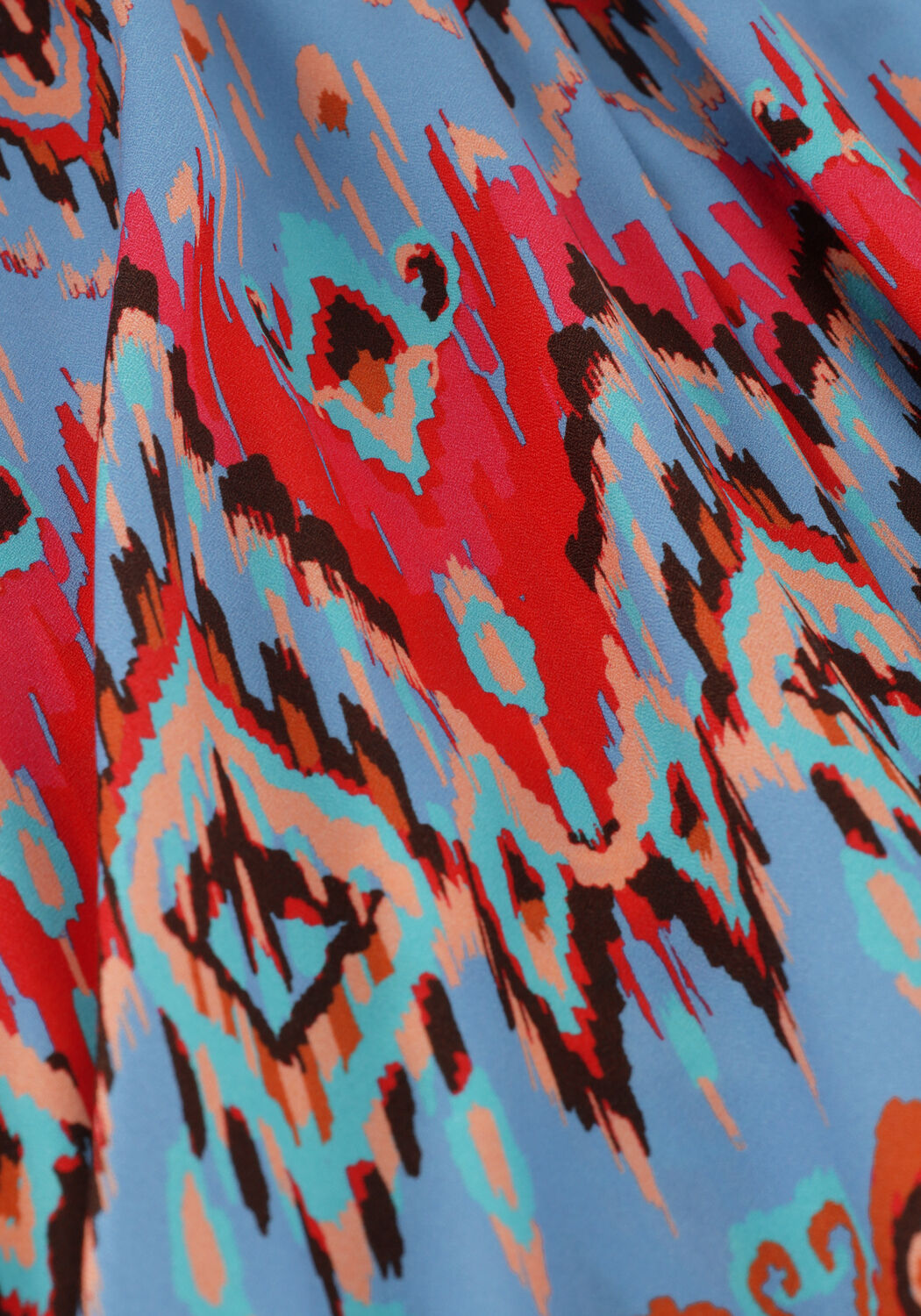 Blauwe DEA KUDIBAL Mini jurk KAMILLE - large