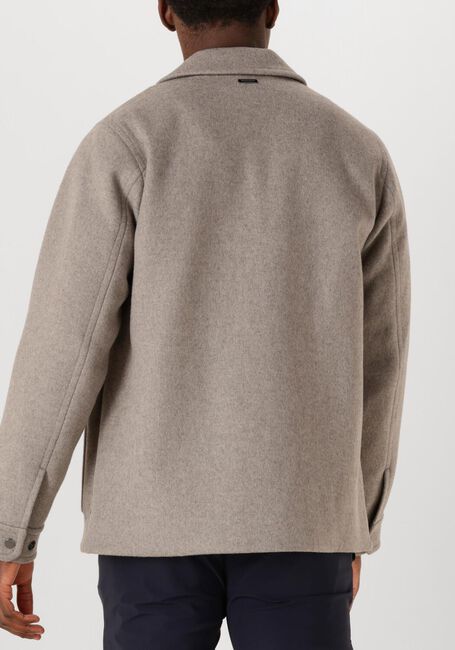 Taupe WOOLRICH Jack WOOL CHORE COAT - large