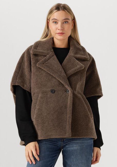 Bruine DEBLON SPORTS Teddy jas JAIMY BODYWARMER - large